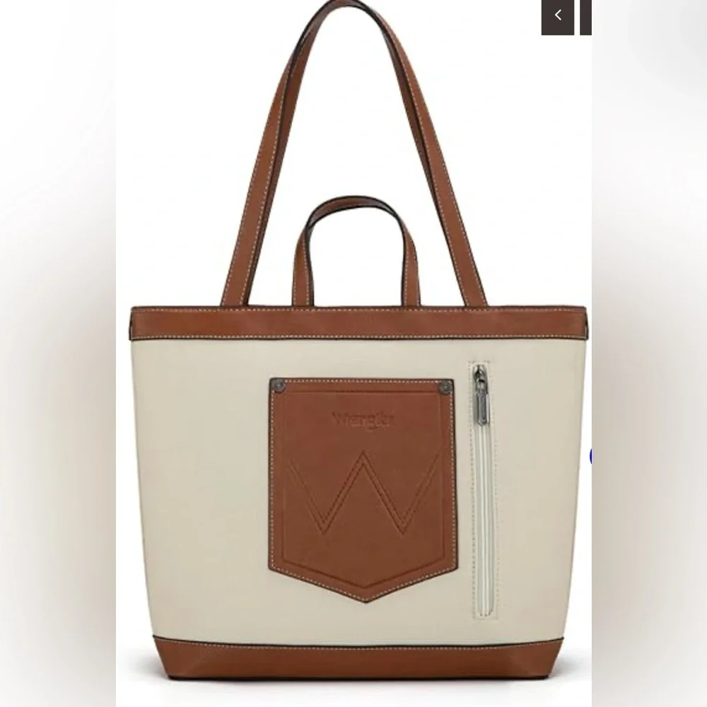Wrangler Tote New with tags and Dustbag. - Picture 2 of 6